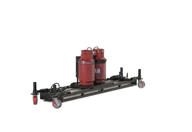 Установка инфракрасного нагрева на асфальтоукладчик ИКН SP-100